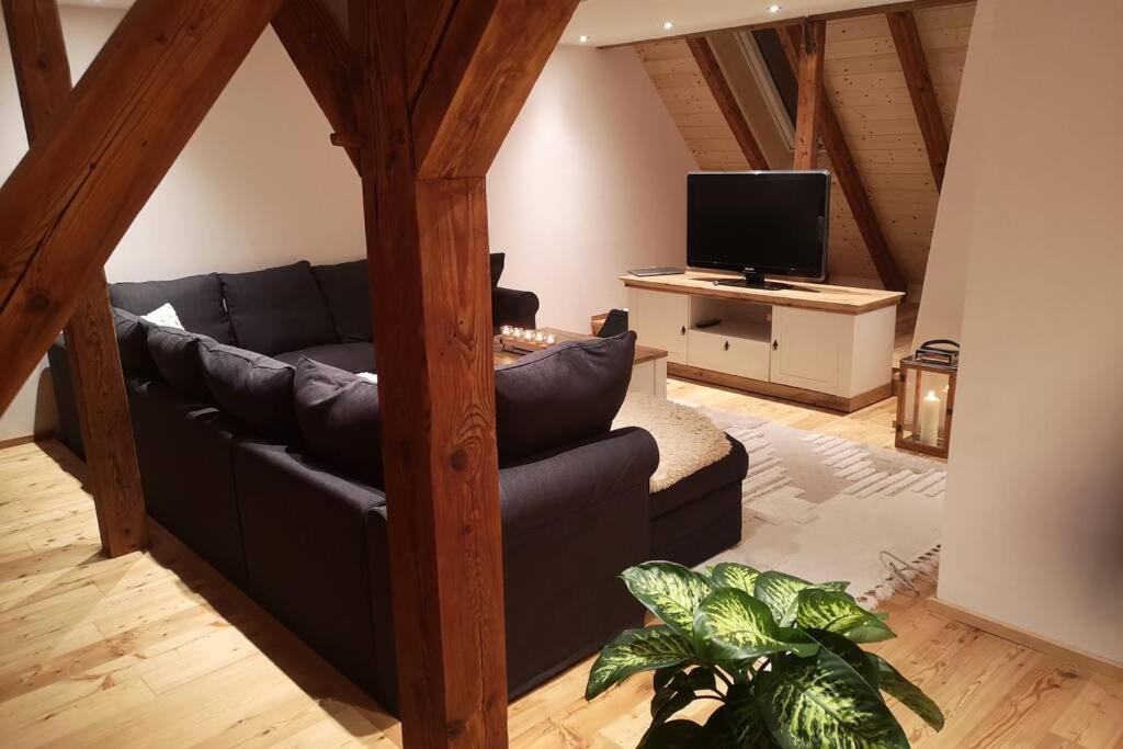 Ruhig Gelegene, Top Moderne Ferienwohnung - Hot Tub Und Sauna Gegen Aufpreis Neuhaus an Der Eger Ngoại thất bức ảnh